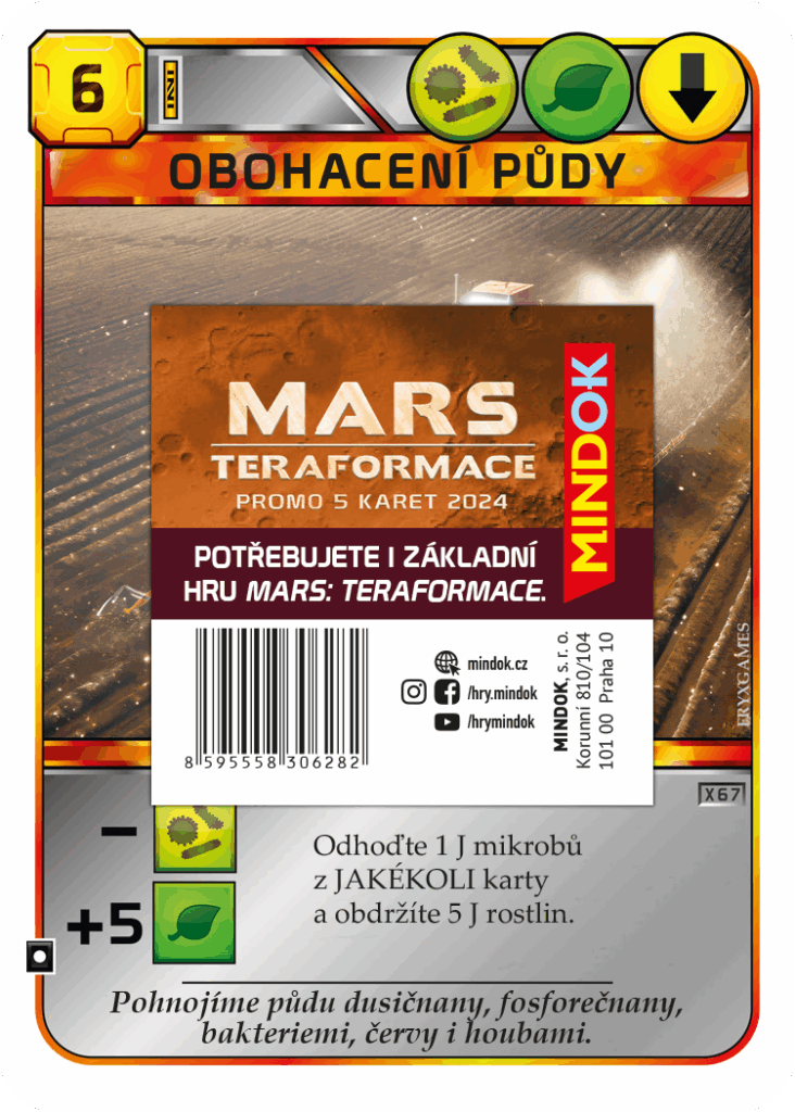 Mars: Teraformace – promo 5 karet 2024