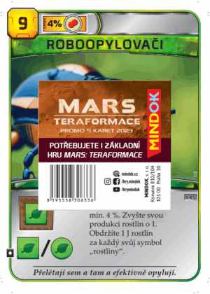 Mars: Teraformace – promo 5 karet 2023