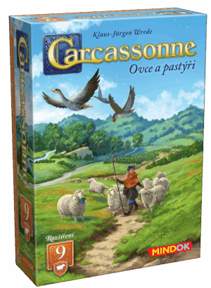 Carcasonne rozšíření 9: Ovce a pastýři