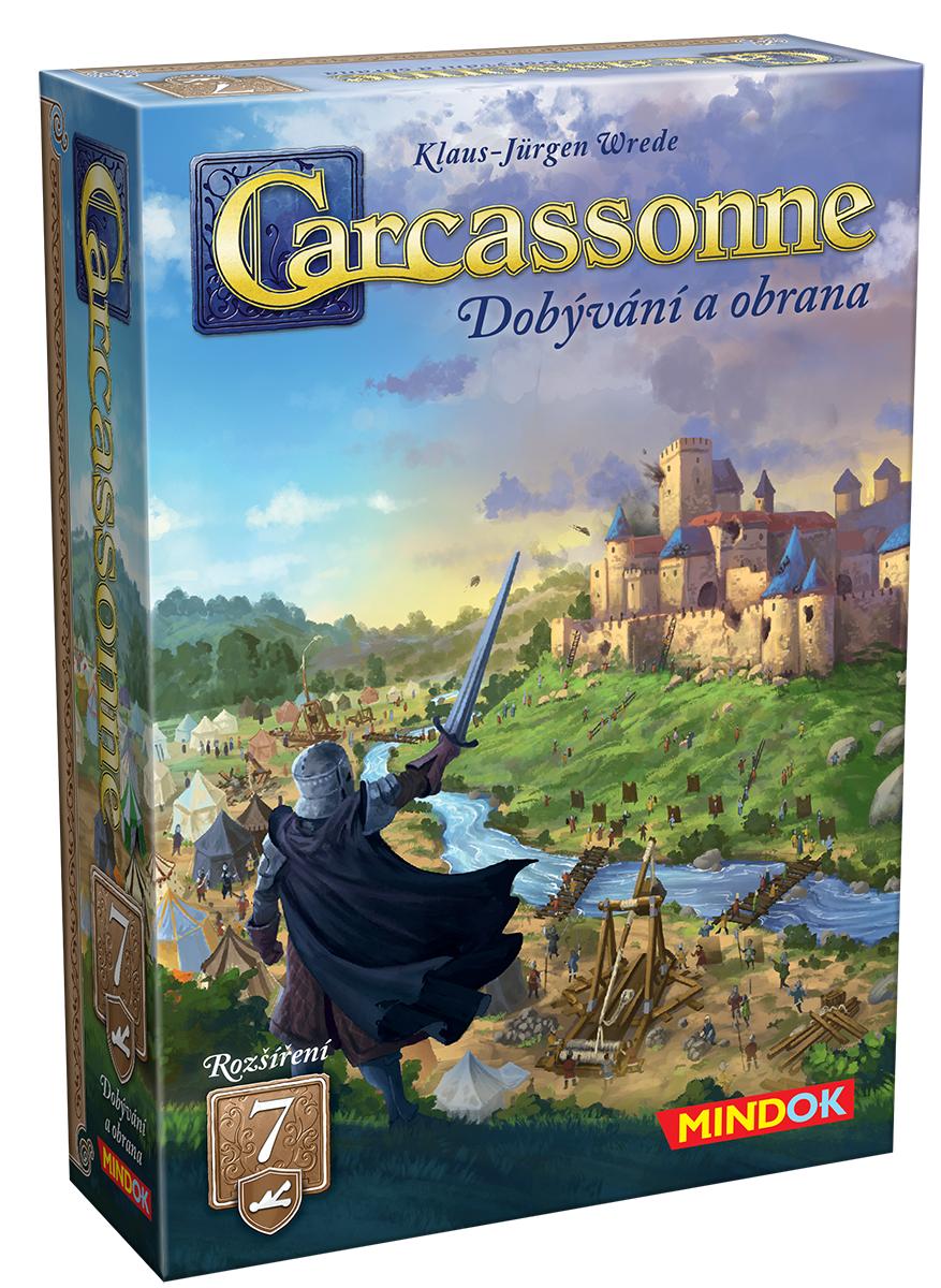 Carcasonne rozšíření 7: Dobývání a obrana