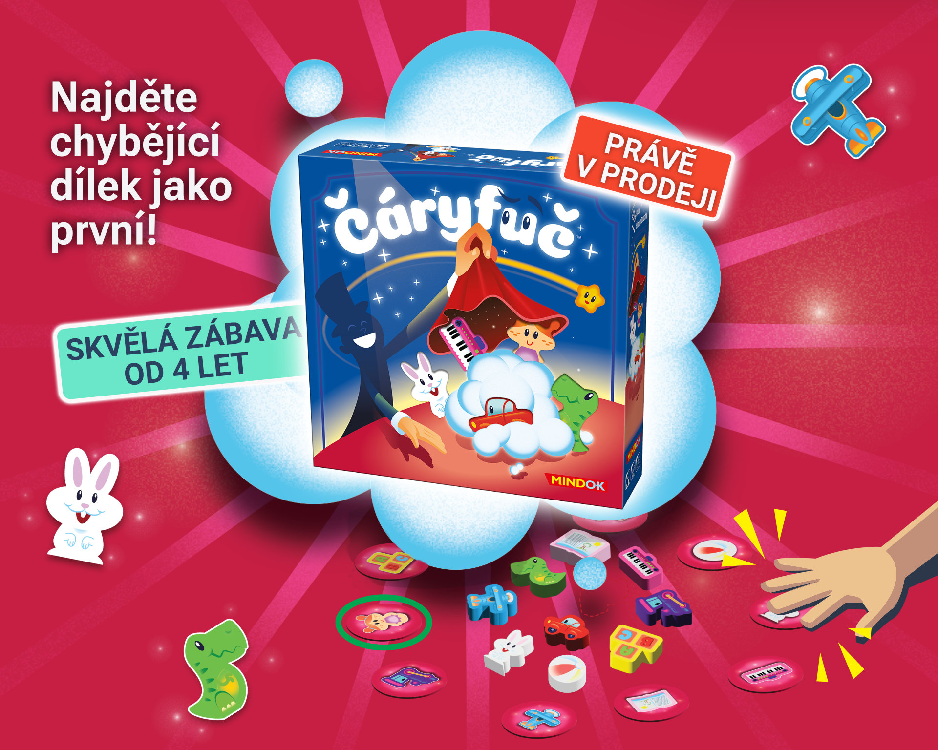 Čáry máry fuč, je tu skvělá hra od 4 let – Čáryfuč!