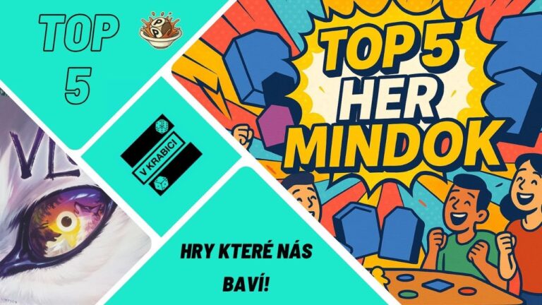 V krabici: Top 5 nejlepších deskovek od MINDOKU