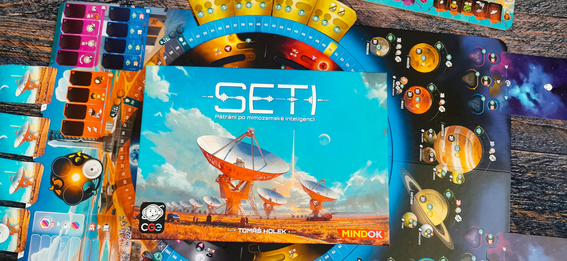Gaming Professors: recenze hry SETI: Pátrání po mimozemské inteligenci