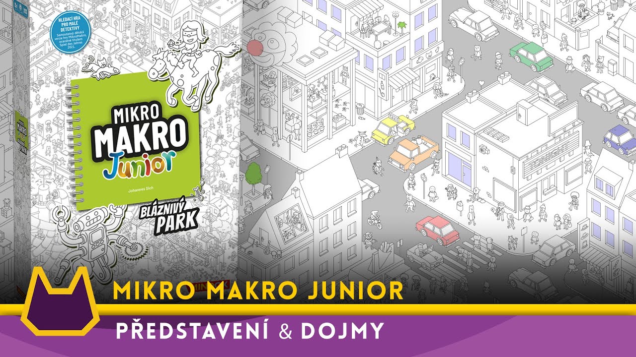 Lazy Cat BG: recenze hry MikroMakro Junior: Bláznivý park