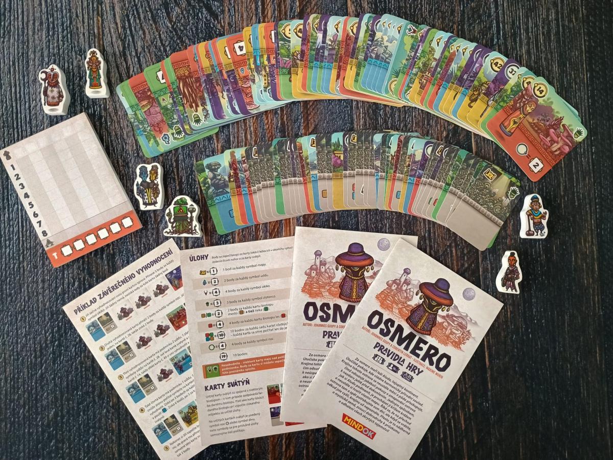 Zatrolené hry: recenze hry Osmero – tam a zase zpátky