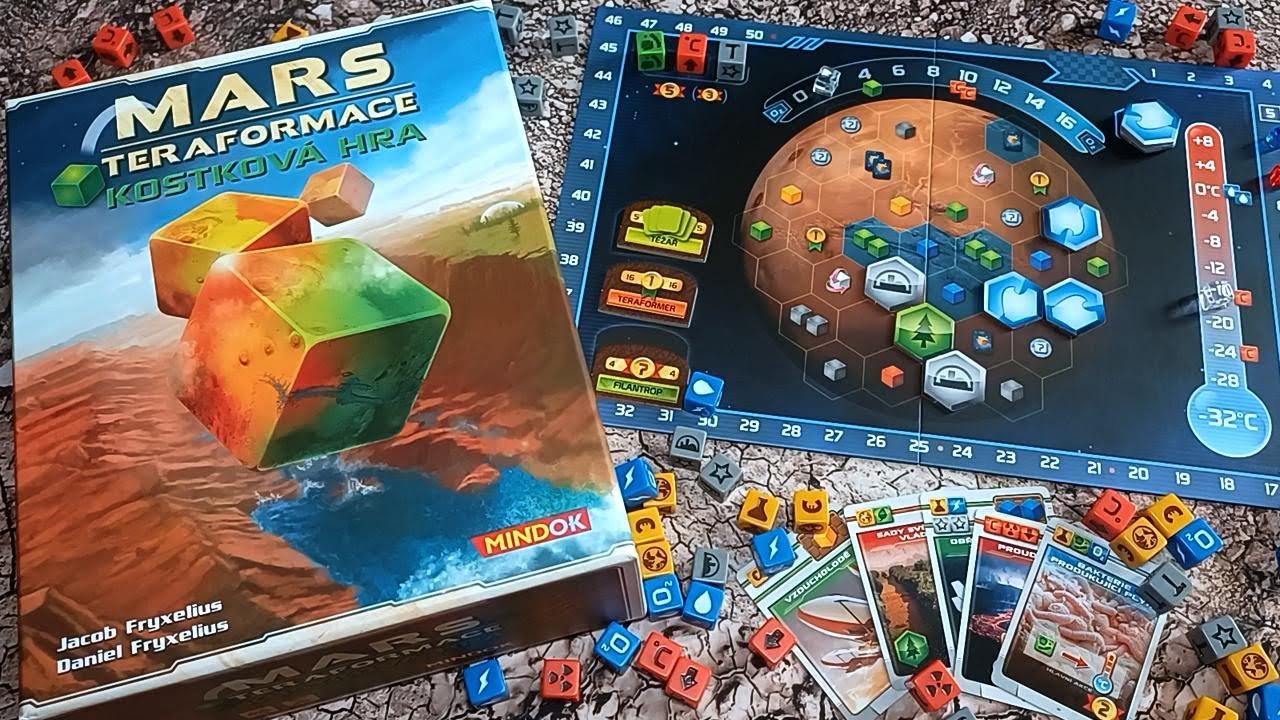 Pod víkem: recenze hry Mars: Teraformace – Kostková hra