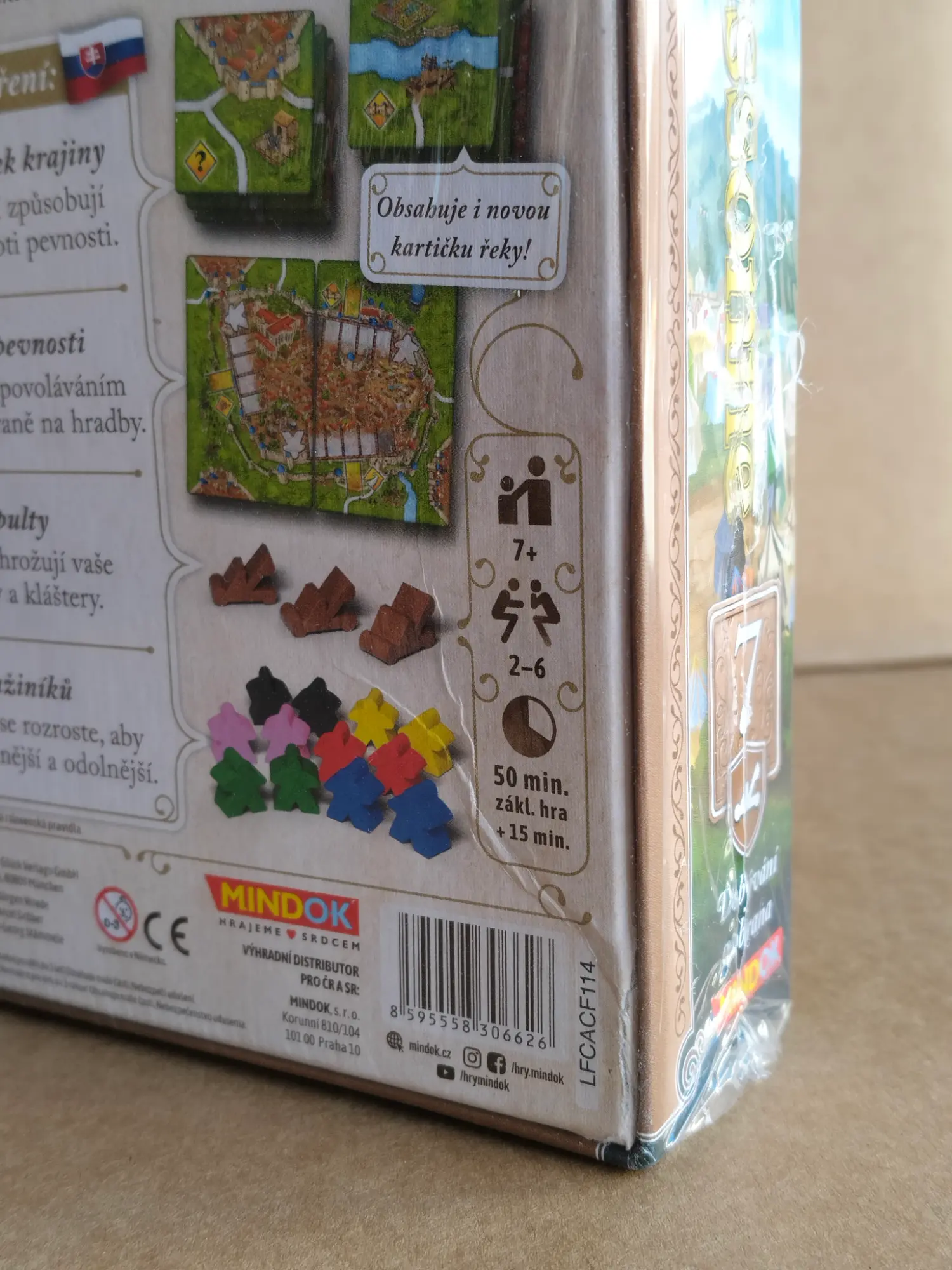 Carcasonne rozšíření 7: Dobývání a obrana – defektní - Obrázek 2
