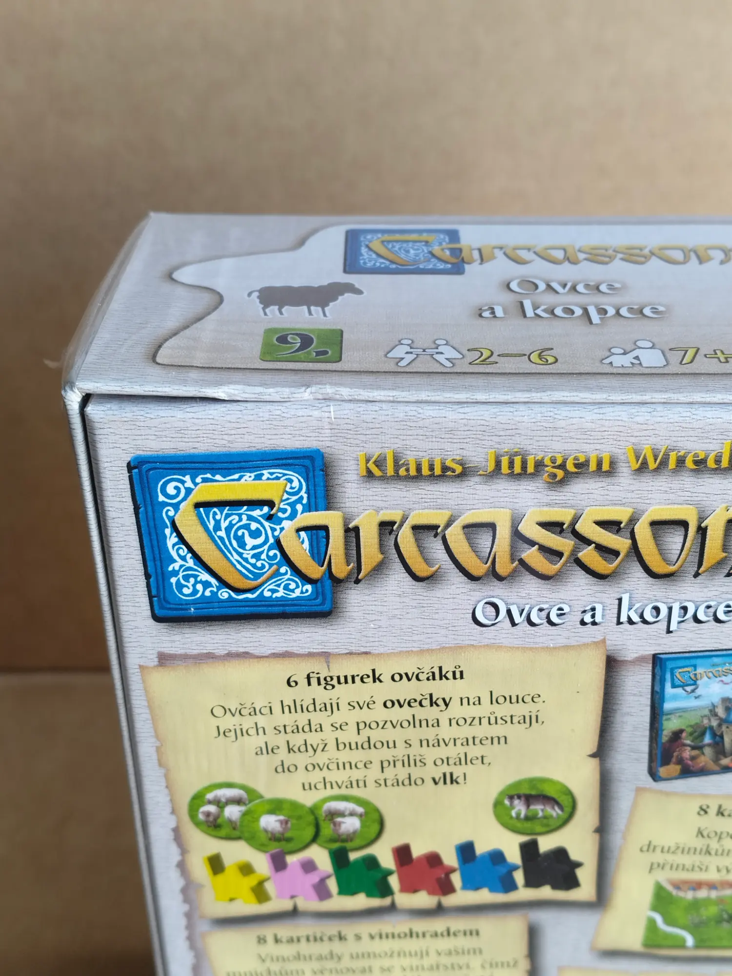 Carcasonne rozšíření 9: Ovce a pastýři – defektní - Obrázek 6