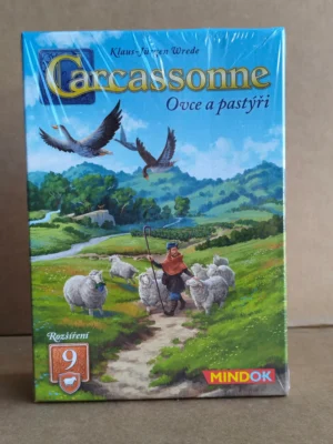 Carcasonne rozšíření 9: Ovce a pastýři – defektní