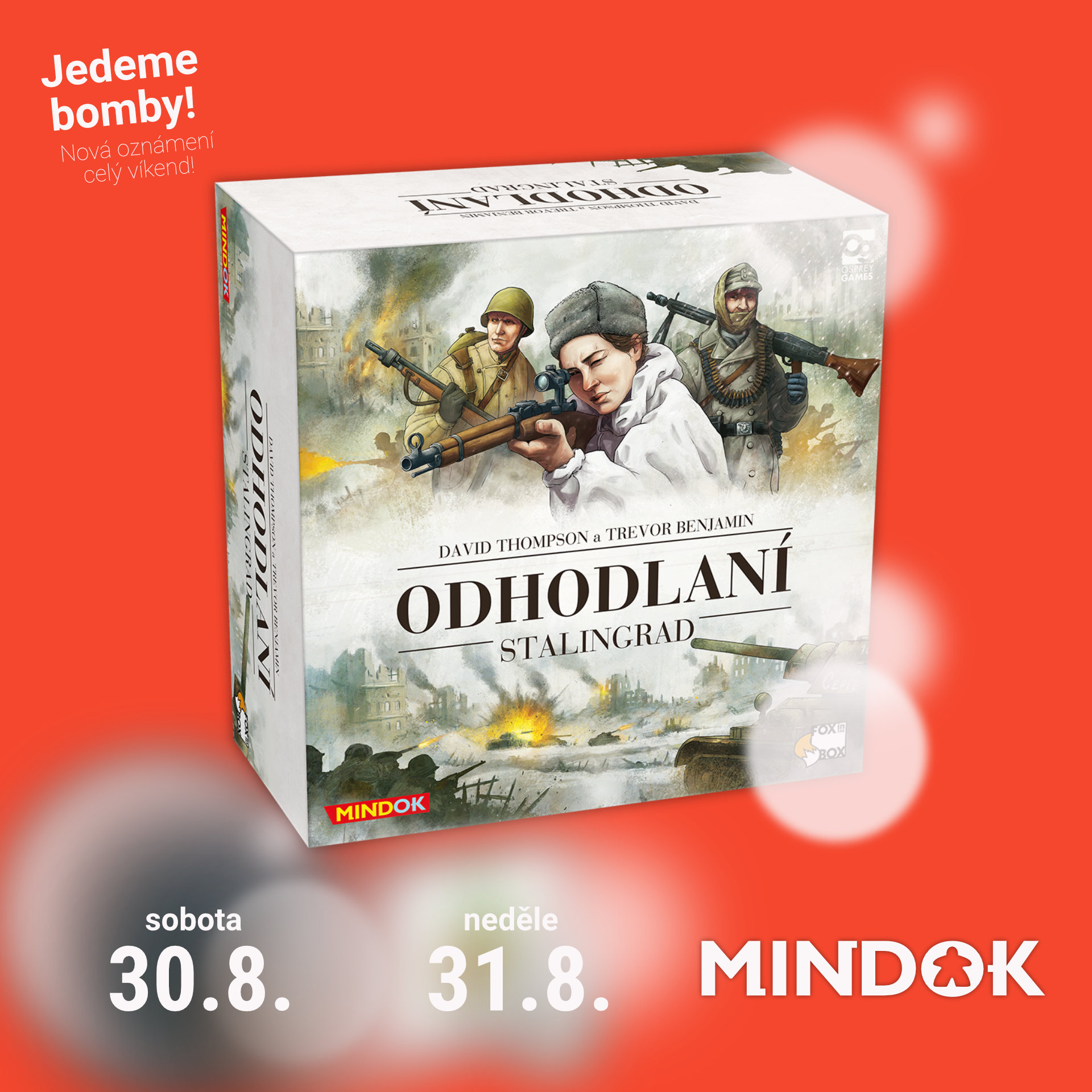Chystáme hru Odhodlaní: Stalingrad. Velkou kampaňovou hru z oblíbené série