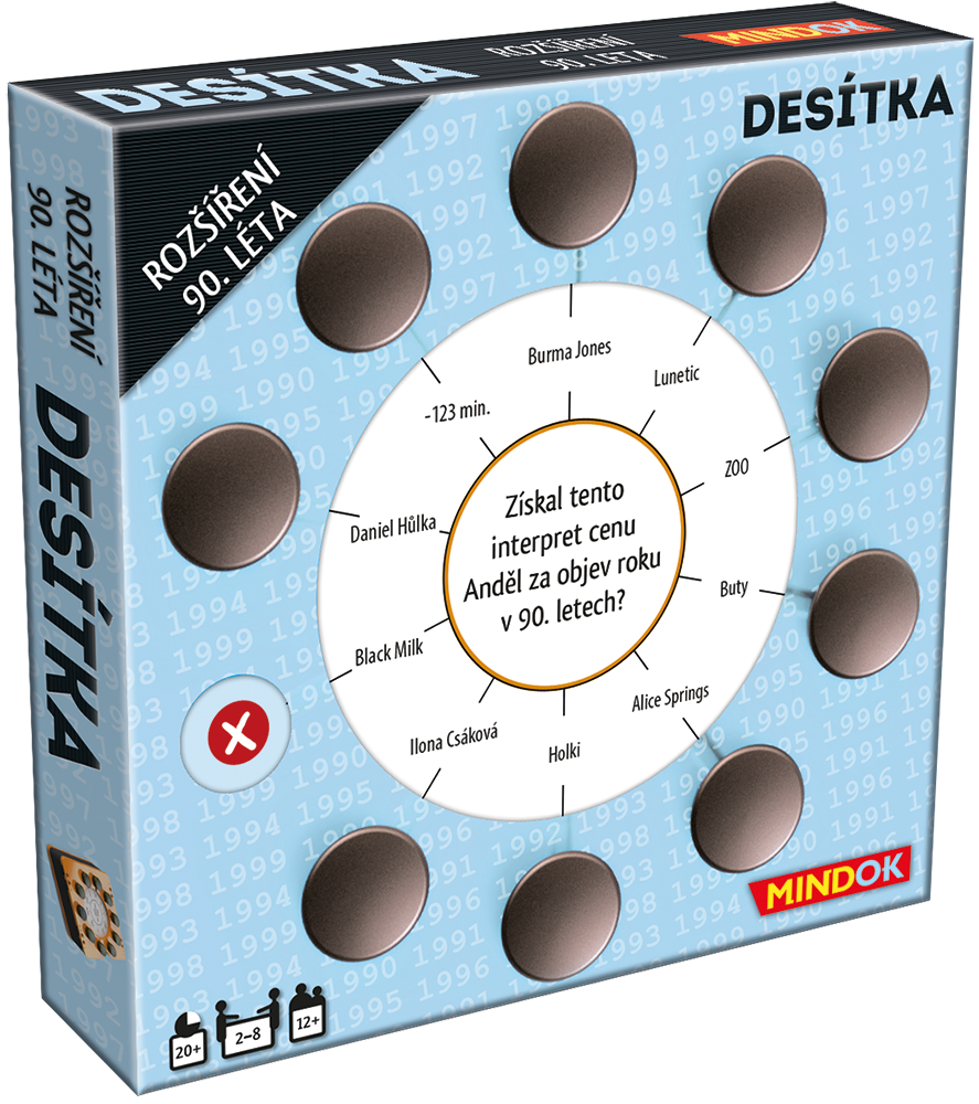 Desítka: rozšíření 90. léta