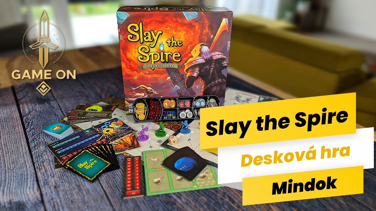 Game on: recenze hry Slay the Spire – desková adaptace legendární počítačové hry