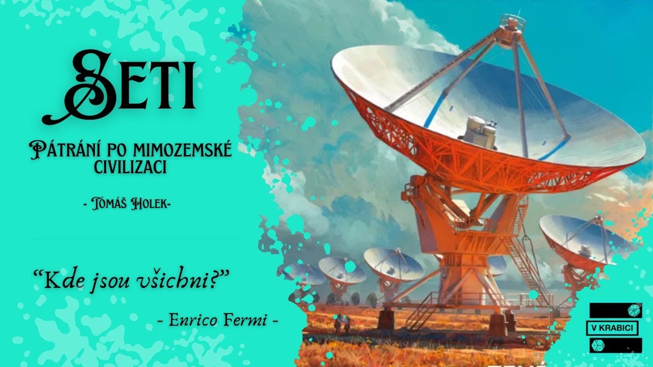 Videocast V krabici: recenze hry SETI: Pátrání po mimozemské inteligenci