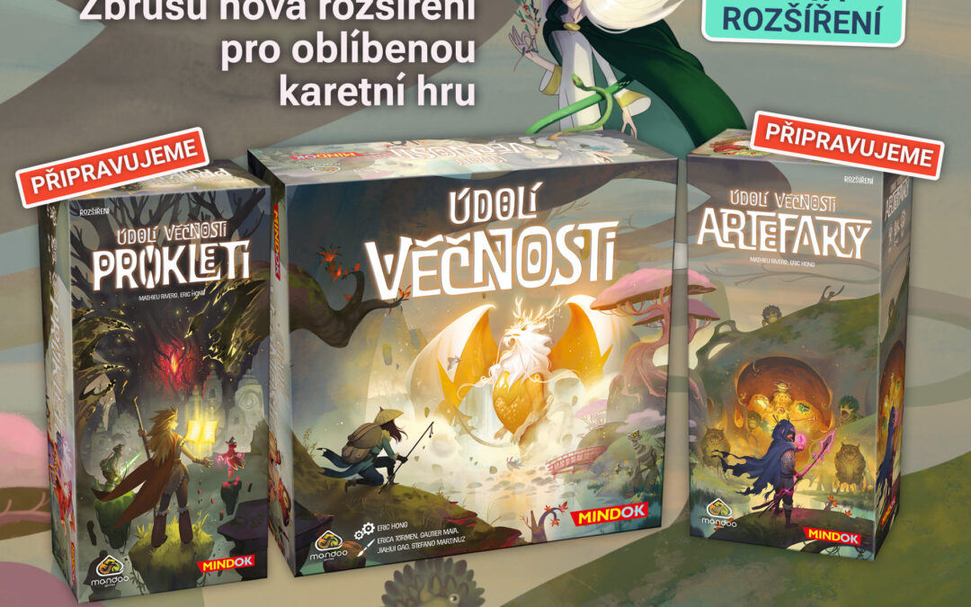 Připravujeme 2 nová rozšíření pro Údolí věčnosti. Čekají vás nové Artefakty i Prokletí