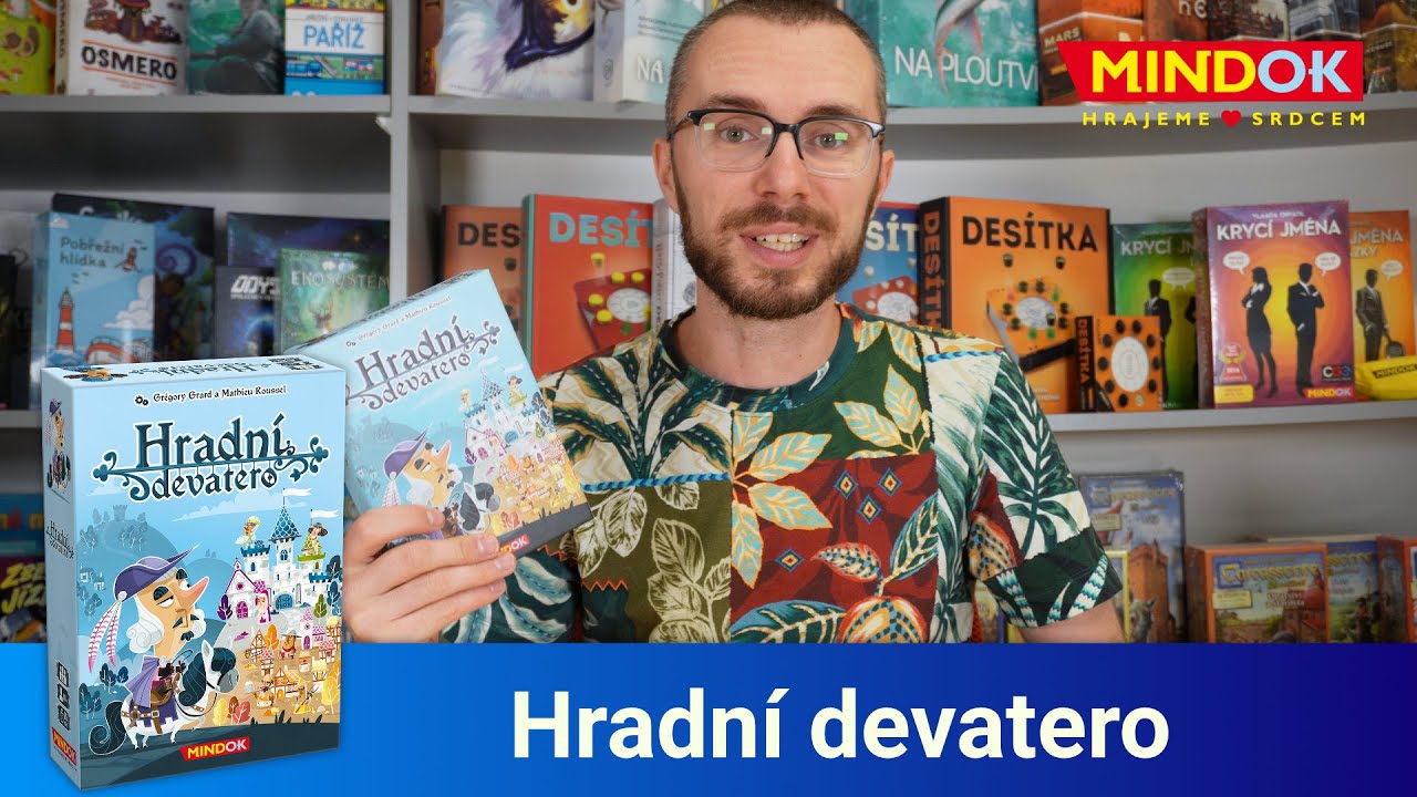 Hradní devatero – Zábavná rychlá hra o kombinování karet z hradu a podhradí