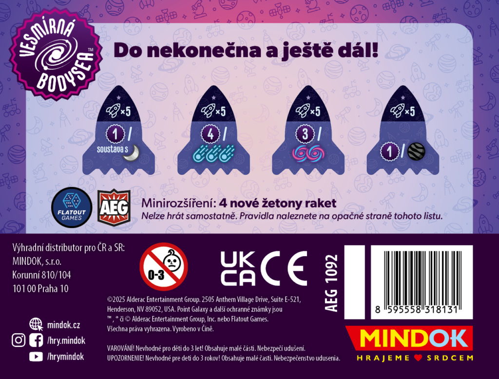 Vesmírná bodysea: promo balíček