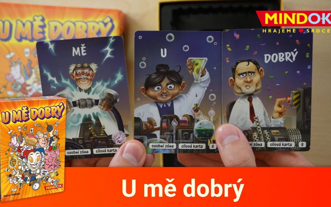 U mě dobrý: Zábavná, rychlá a jednoduchá párty hra pro každého