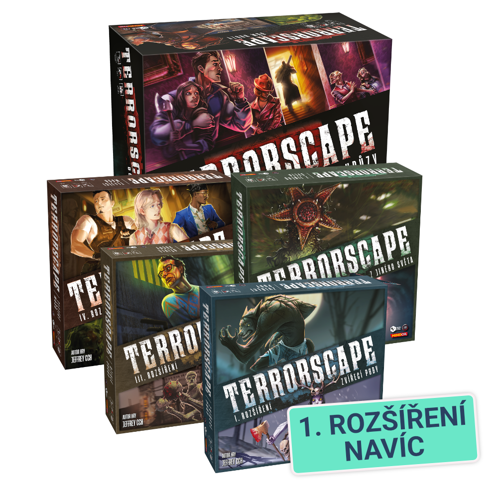 SET Terrorscape: Dům hrůzy se všemi rozšířeními 🎁