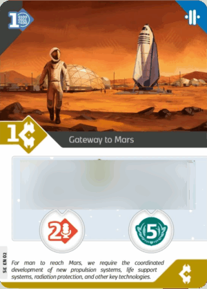 SETI: Pátrání po mimozemské inteligenci promo karta Gateway to Mars