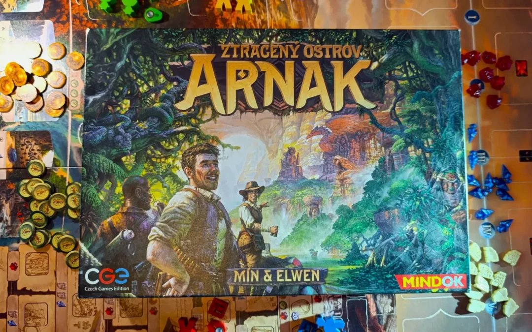 Gaming professors: recenze hry Ztracený ostrov Arnak– archeologie, strategie a magie v jednom balení