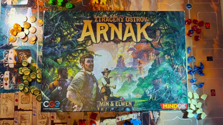 Gaming professors: recenze hry Ztracený ostrov Arnak– archeologie, strategie a magie v jednom balení