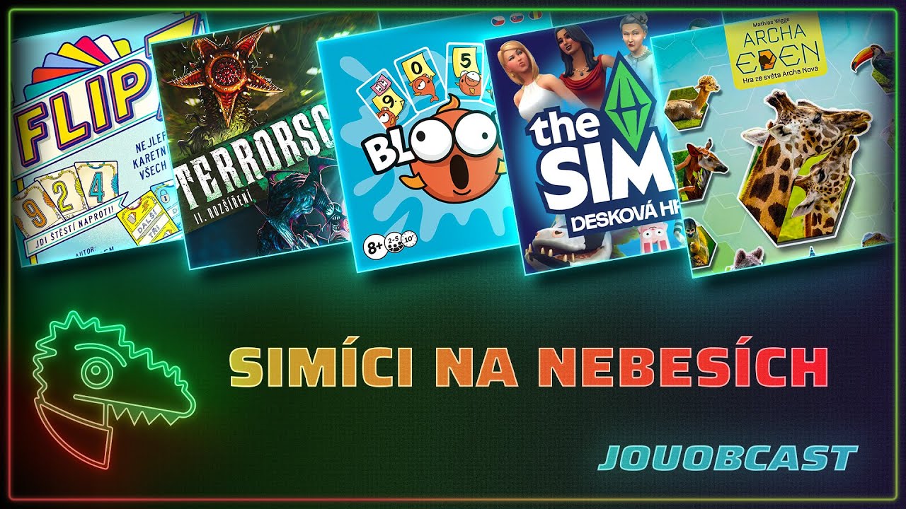 Jouobcast: recenze her Archa Eden, Flip 7 a Terrorscape