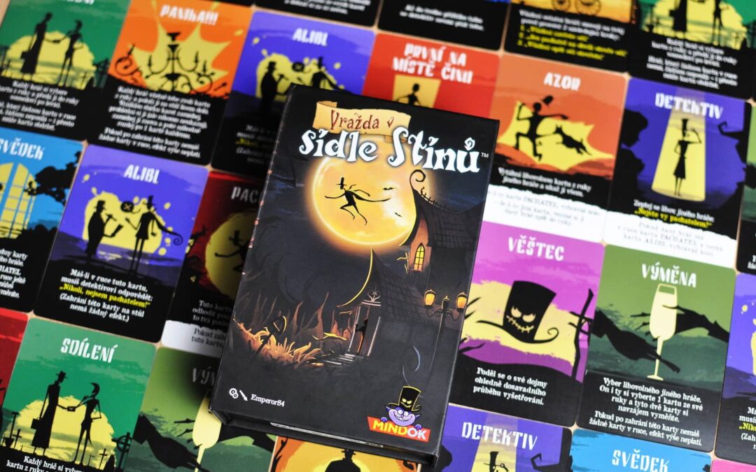 Gaming professors: recenze hry Vražda v Sídle Stínů – vražda mezi hedvábnými závěsy
