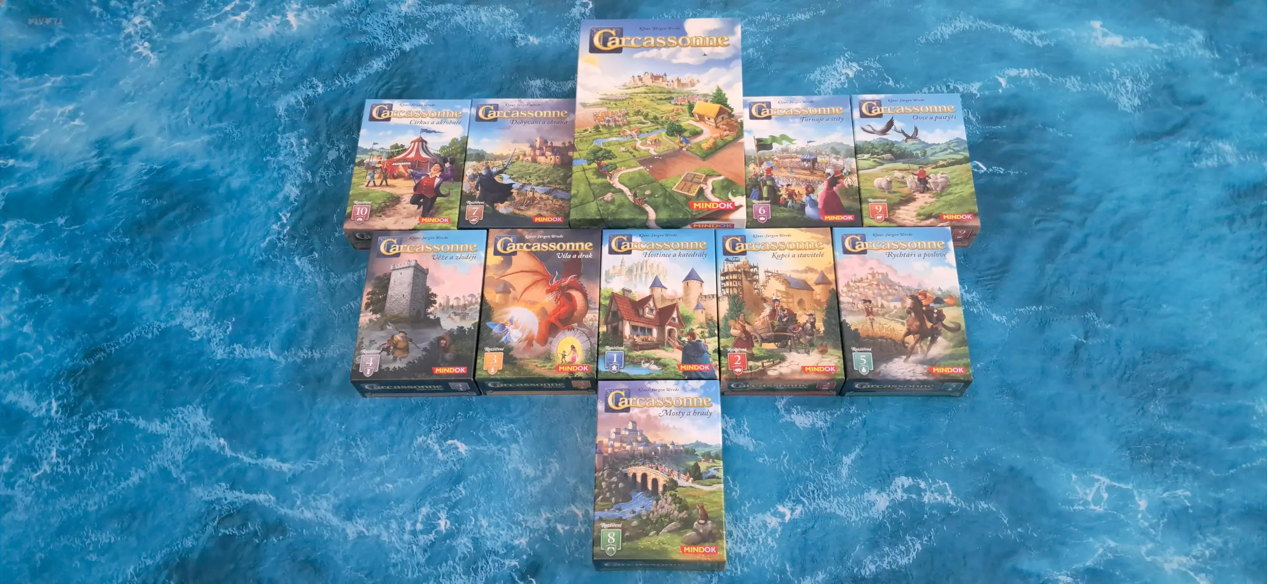 Ondřej Zeman: recenze rozšíření hry Carcassonne