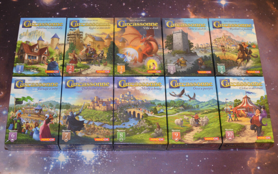 Hrajeme.cz : recenze rozšíření hry Carcassonne