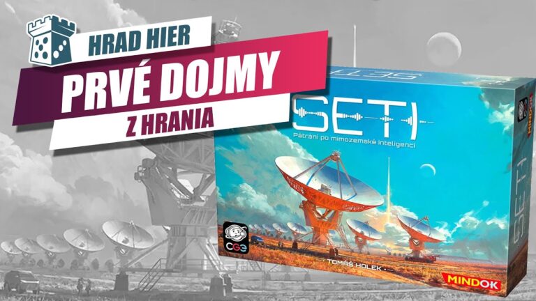 Hrad hier: recenze hry SETI: Pátrání po mimozemské inteligenci