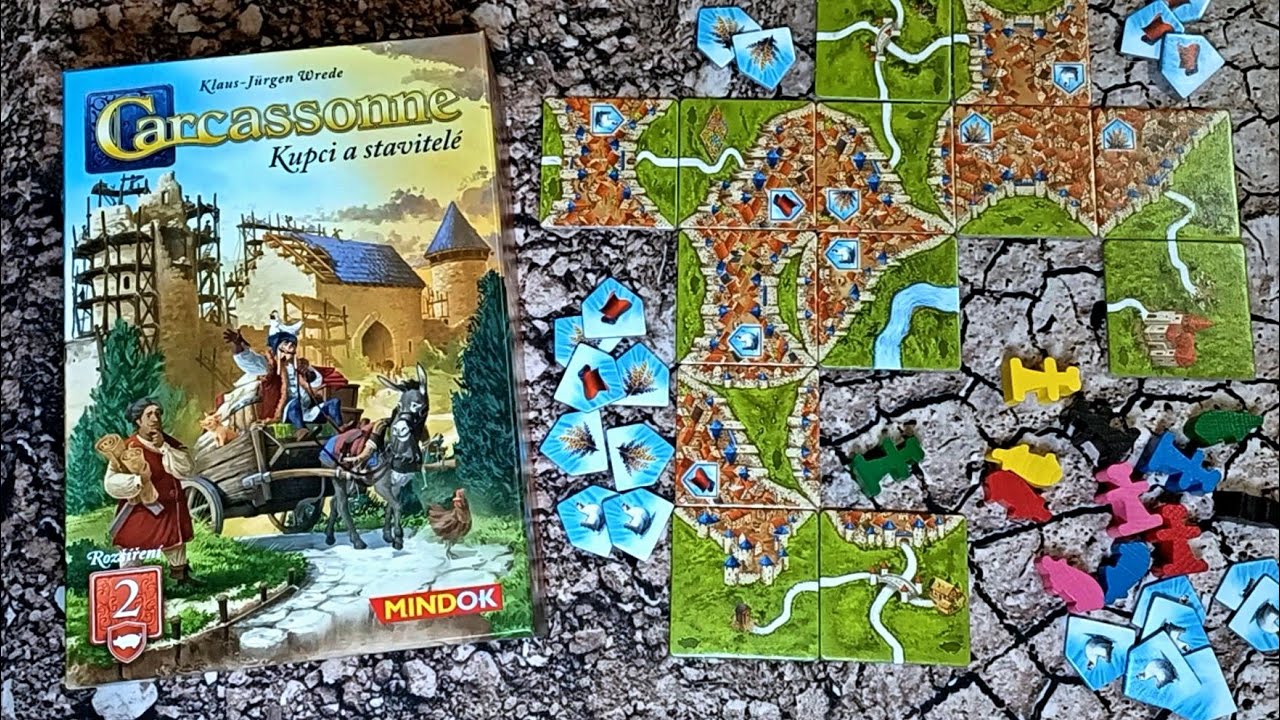 Pod víkem: recenze rozšíření Carcassonne: Kupci a stavitelé