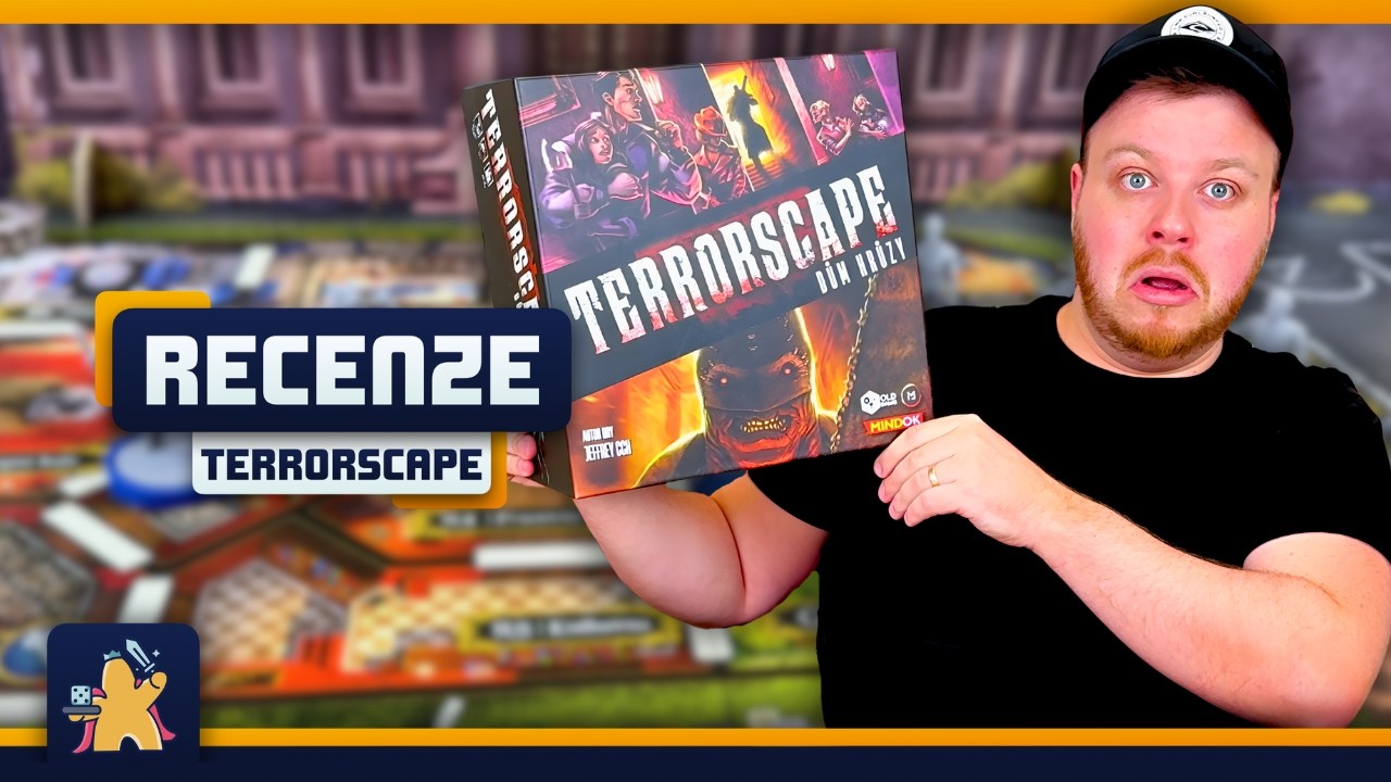 Deskárna: recenze hry Terrorscape: Dům hrůzy -tematičtější hororovku byste hledali jen stěží!