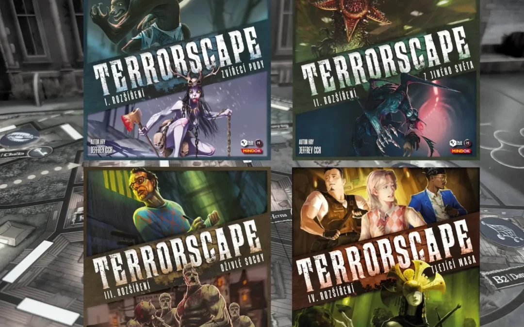 Gaming professors: recenze rozšíření hry Terrorscape: Dům hrůzy – ještě hlouběji do temnoty a děsu