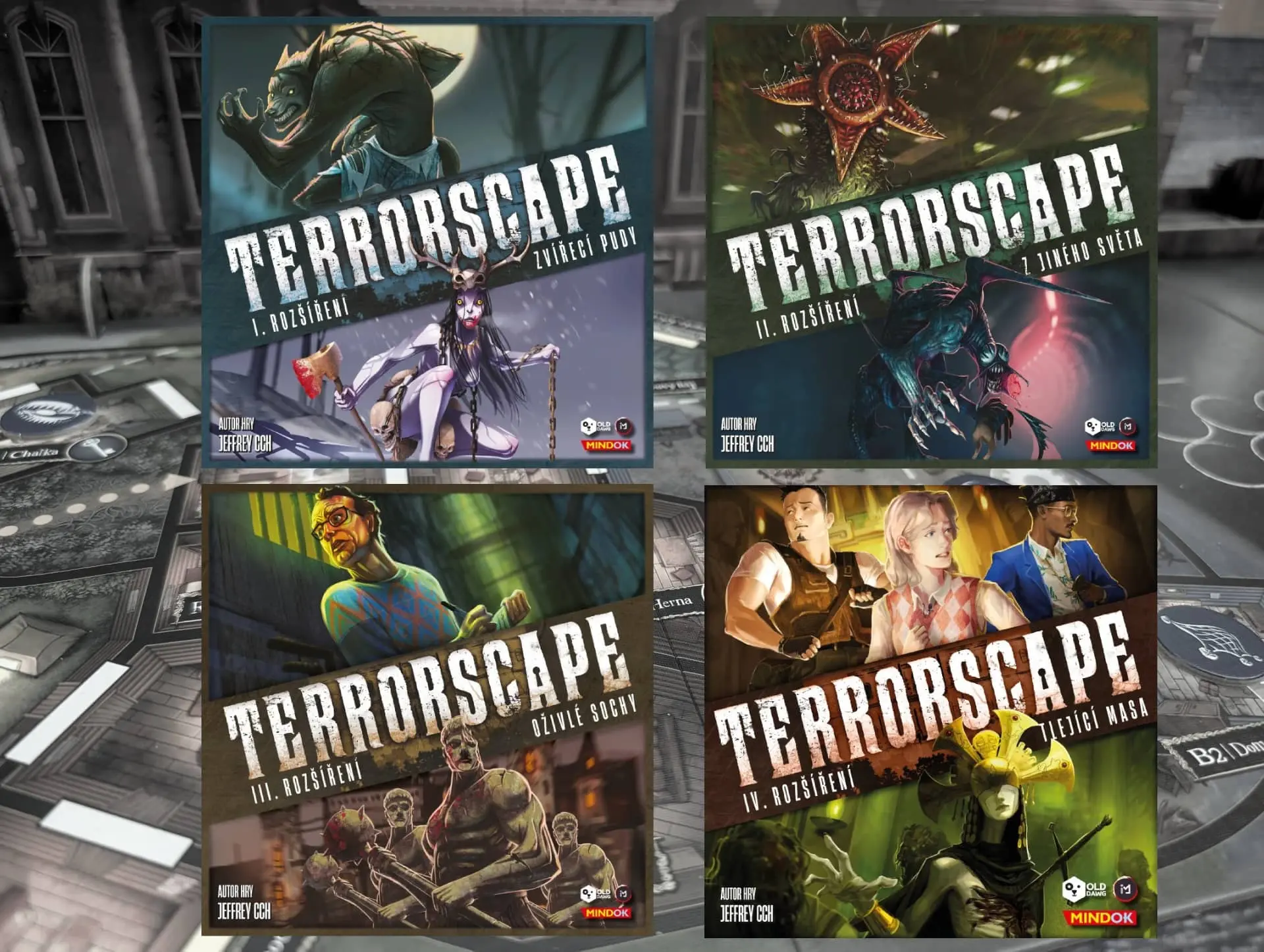 Gaming professors: recenze rozšíření hry Terrorscape: Dům hrůzy – ještě hlouběji do temnoty a děsu