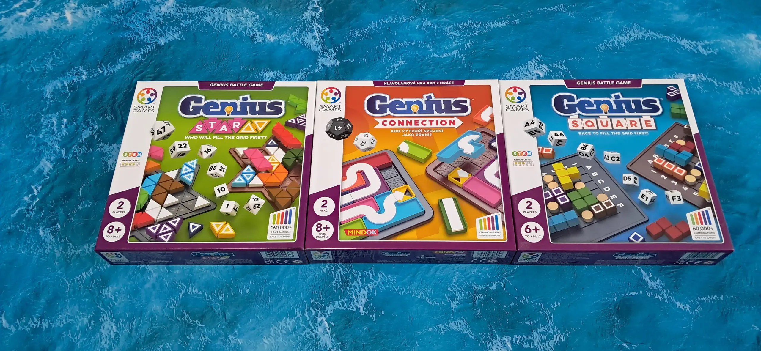 Ondřej Zeman: recenze her z kategorie SMART: Genius. Série logických her pro milovníky chytrých duelů