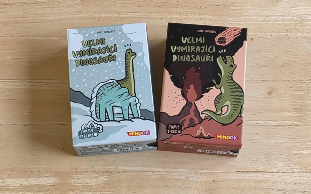 Game press: recenze hry Velmi vymírající dinosauři