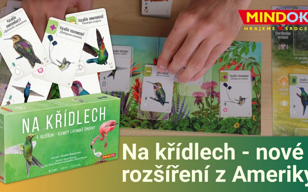 Nové rozšíření Na křídlech je tu! Klenoty Latinské Ameriky přináší kolibříky a nové ptáky