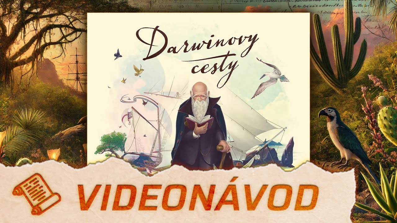 Jouobcast: video návod hry Darwinovy cesty