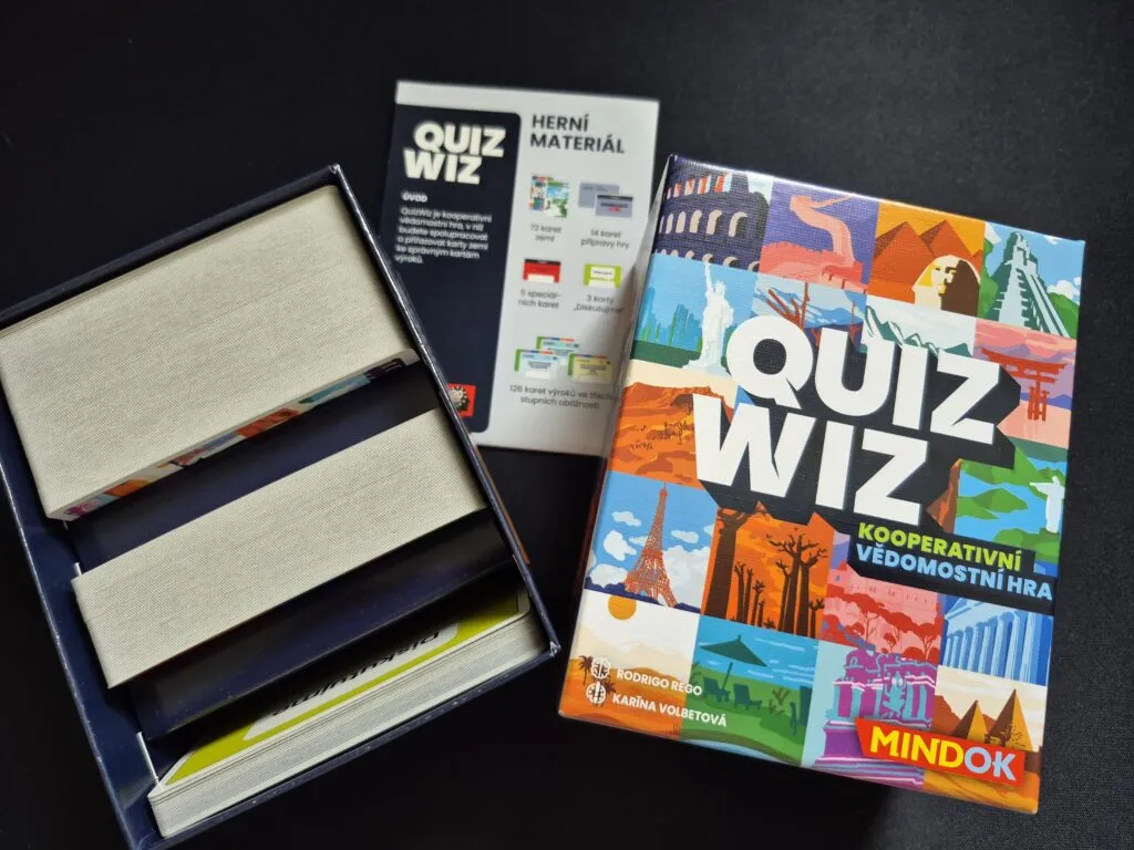 Levné deskovky: recenze hry Quiz Wiz