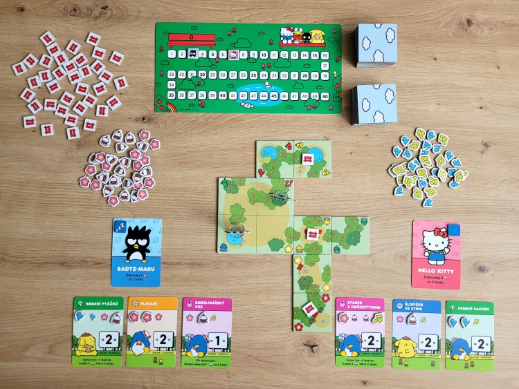 Kouzlo deskovek: recenze hry Hello Kitty: Den v parku