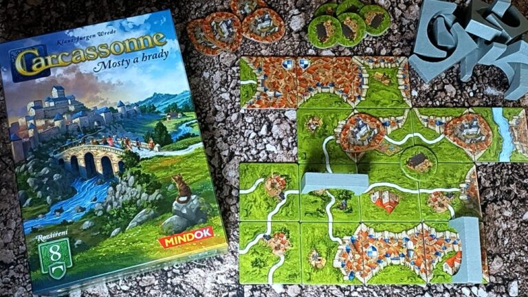 Pod víkem: recenze rozšíření Carcassonne: Mosty a hrady