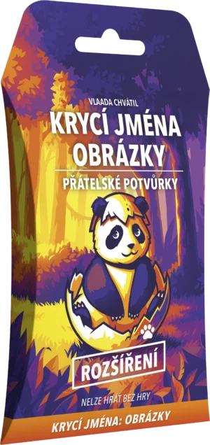 Krycí jména: Obrázky: Přátelské potvůrky – rozšíření - Obrázek 1