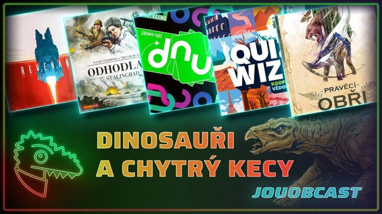 Jouobcast: recenze hry Odhodlaní: Stalingrad a Quiz Wiz