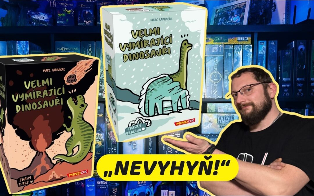 Krabicové Království: recenze hry Velmi vymírající dinosauři