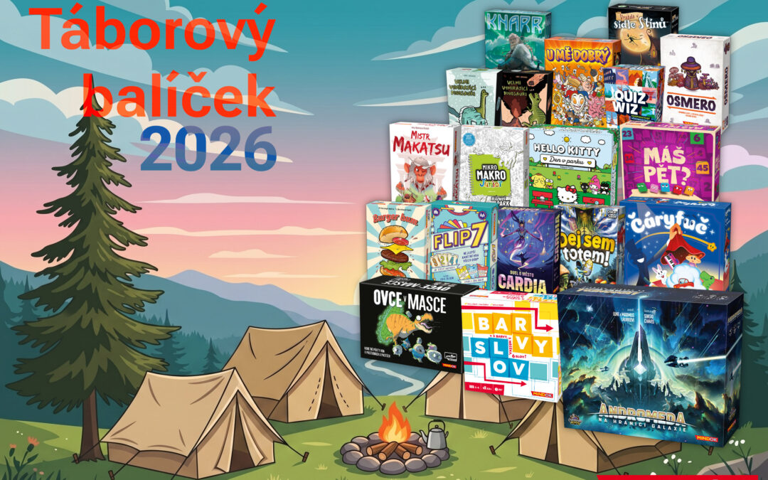 Táborový balíček je tu! Získejte skvělé hry za super cenu