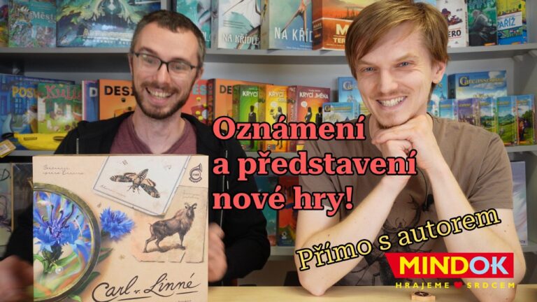 Připravujeme: Carl Linné – nová velká česká hra o zařazování druhů 🌺🦎| MINDOK