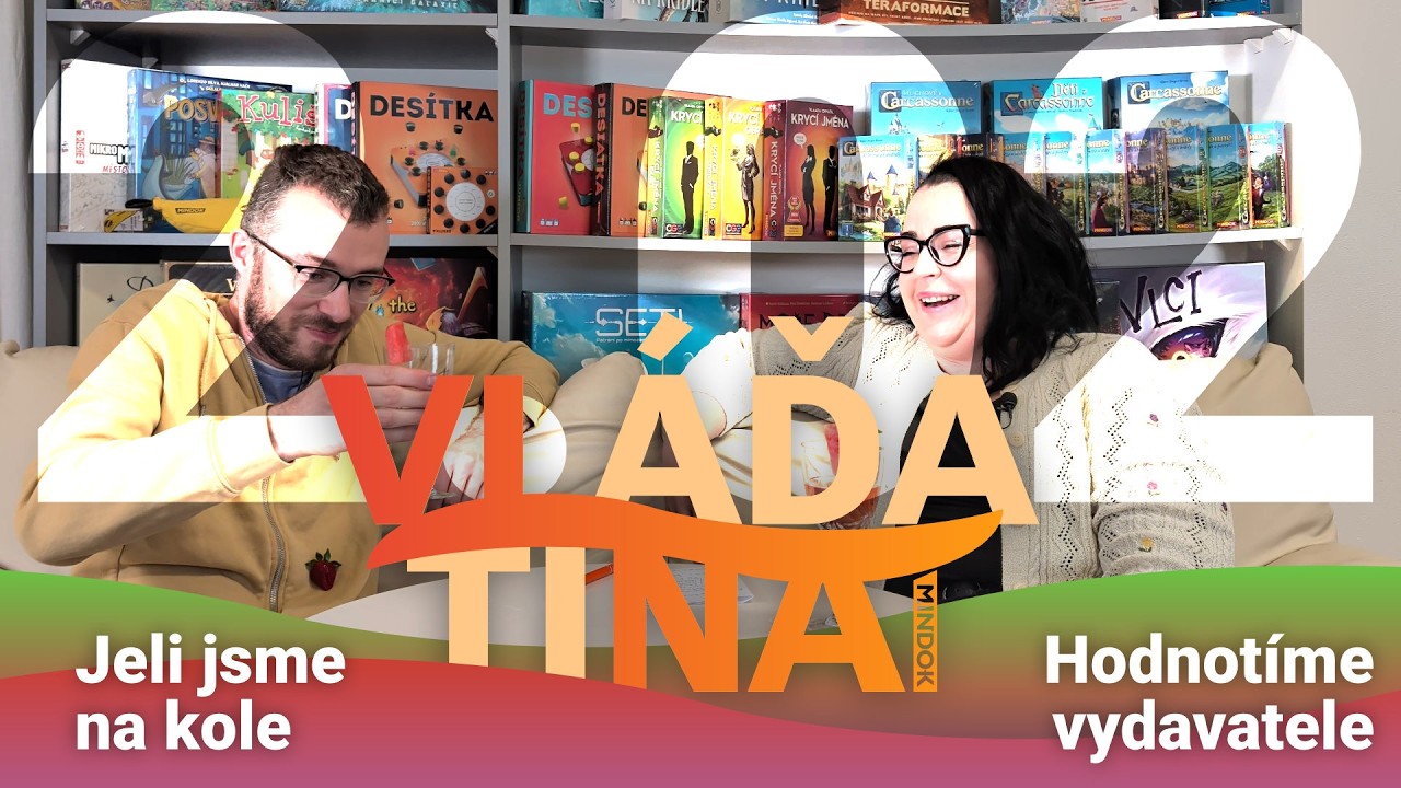 VLNA 2.2 – Hodnotíme české vydavatele a nás, jeli jsme na kole 🚴🏻 a přežili (!!!) a hrajeme hry