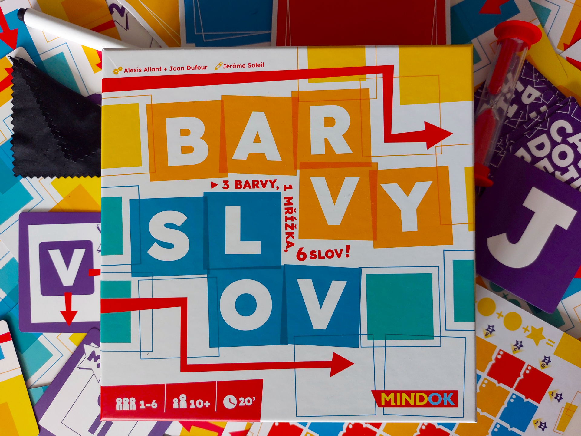Gaming Professors: recenze hry Barvy slov