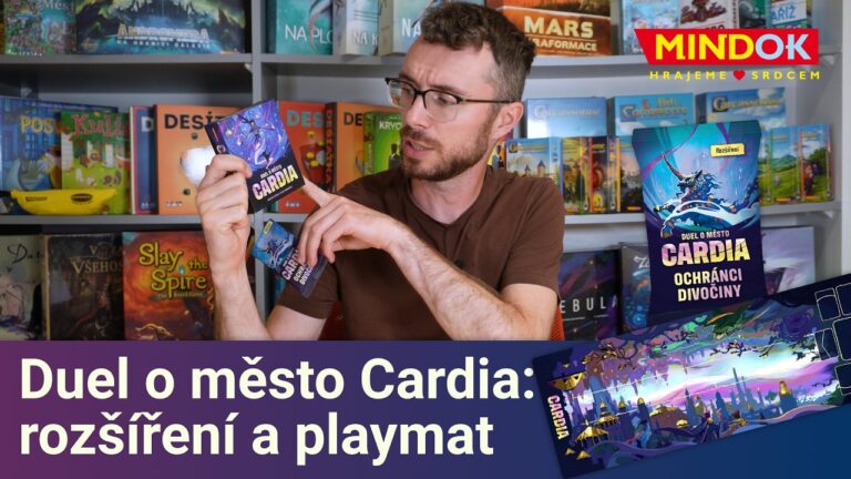 Nové rozšíření a playmat ke Cardii jsou tu! Ochránci divočiny přináší nové společné karty a efekty