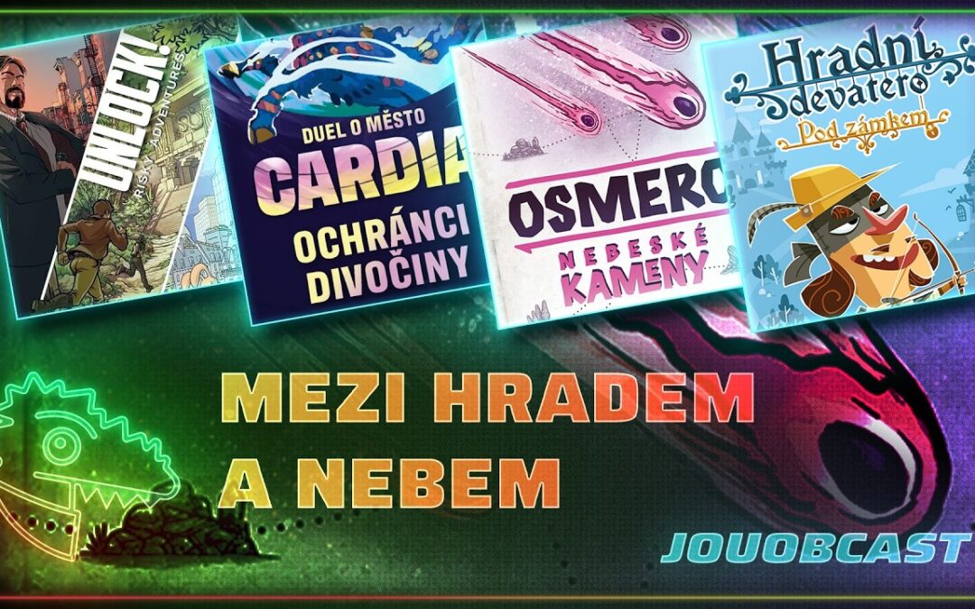 Jouobcast: recenze rozšíření her Hradní devatero, Osmero a Duel o město Cardia